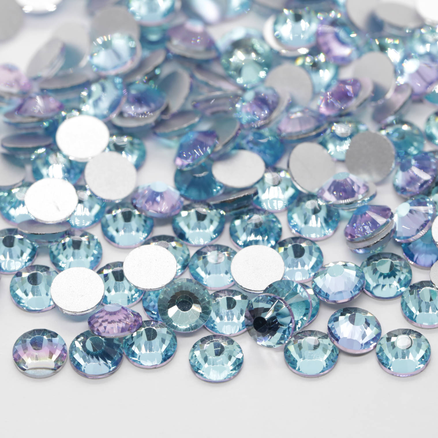 XULIN Rhinestone B82#Dream Smurfs Wholesale Flatback Non Hotfix Glass Rhinestone