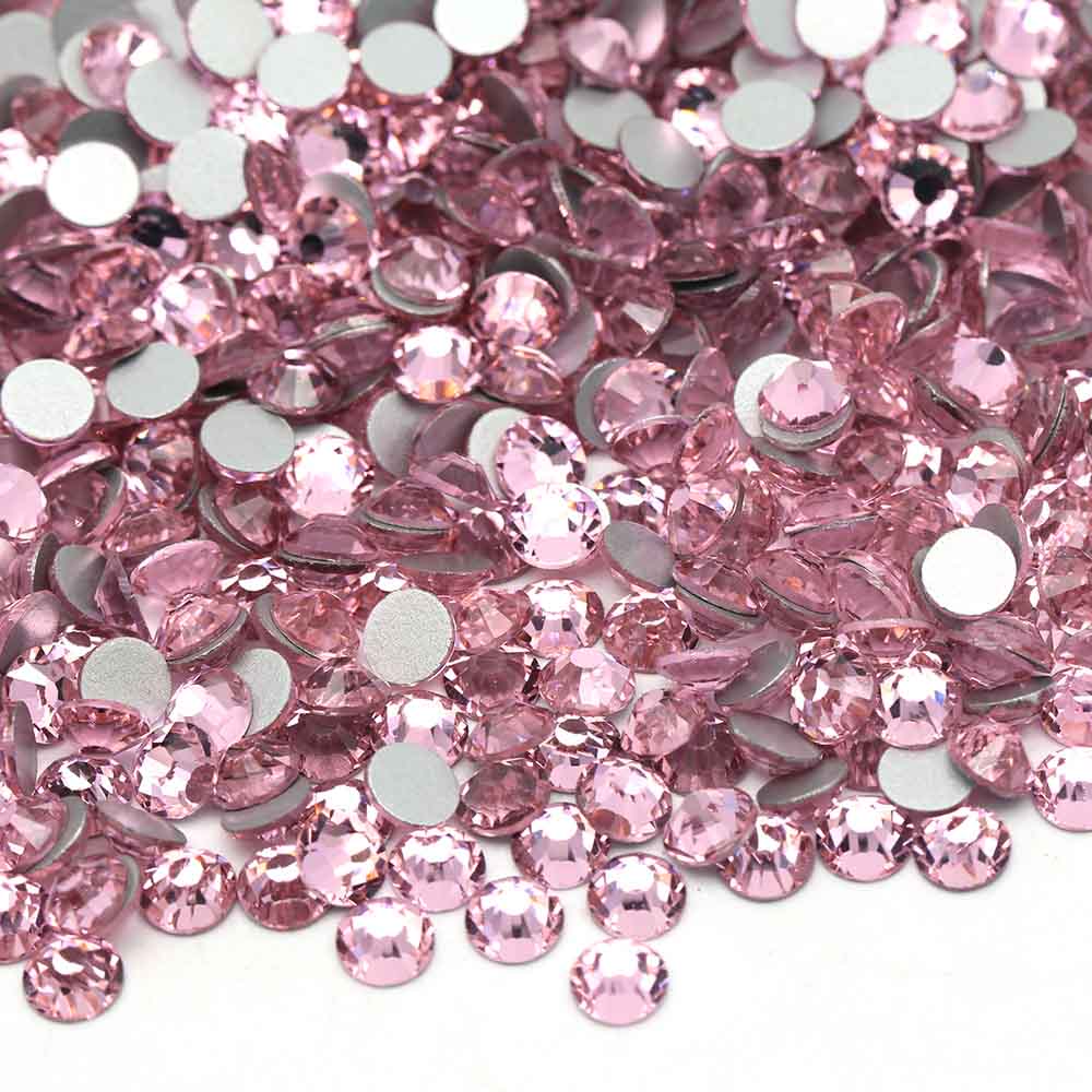 XULIN Rhinestone B04#Lt. Rose Non Hotfix Glass Rhinestone