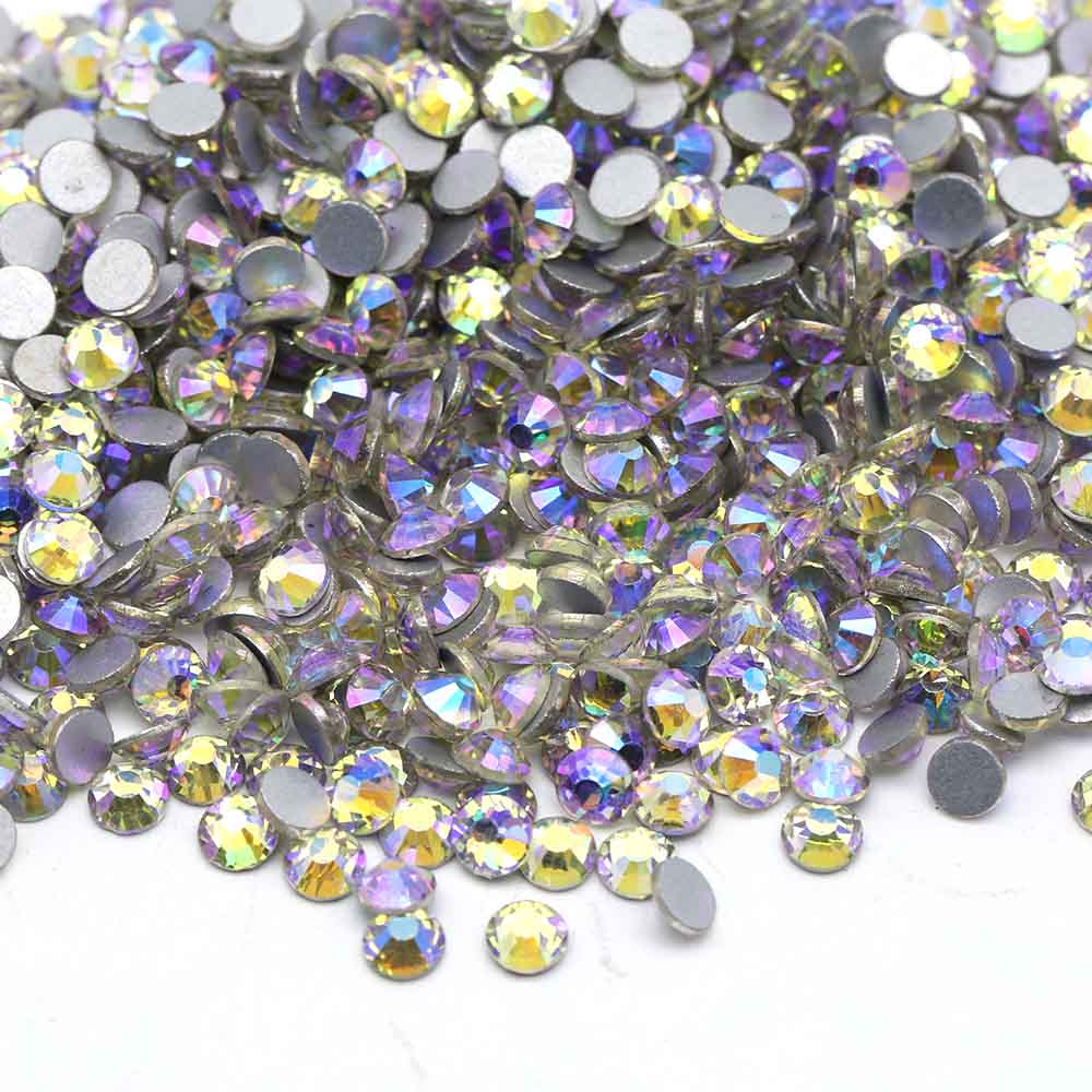 XULIN Rhinestone B37#Starry Sky Non Hotfix Flatback Glass Crystal Rhinestone