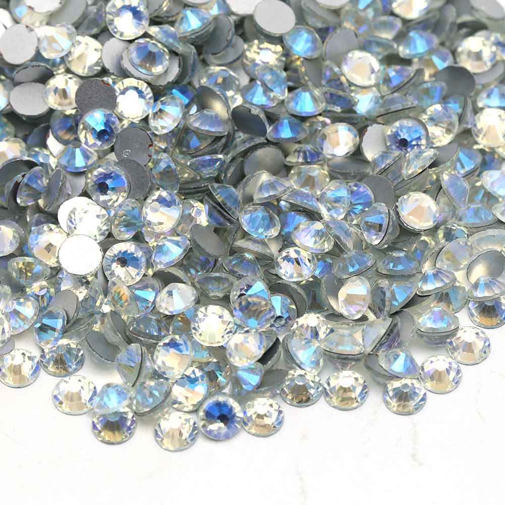 XULIN Rhinestone B38#Northern Light Non Hotfix Flatback Glass Crystal Rhinestone