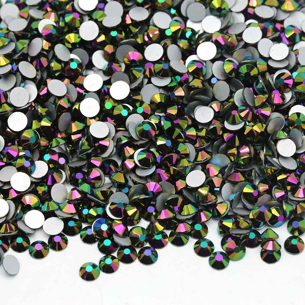 XULIN Rhinestone B70#Mirage Green Wholesale Flatback Non Hotfix Crystal Glass Rhinestone