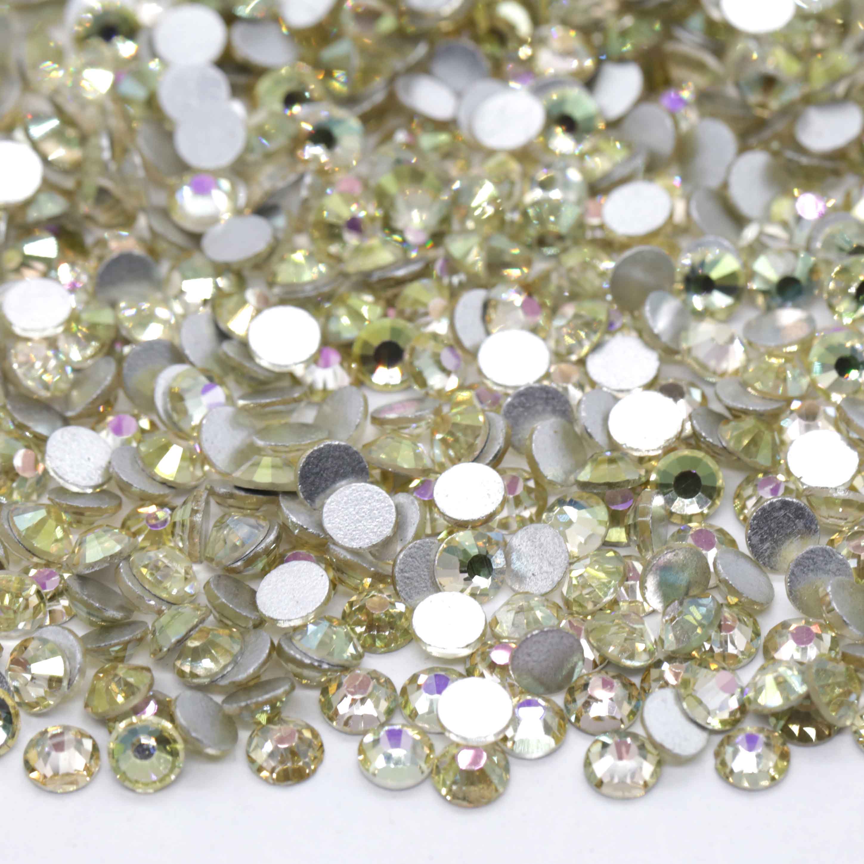 XULIN Rhinestone B78#Lucky Wholesale Flatback Non Hotfix Crystal Glass Rhinestone