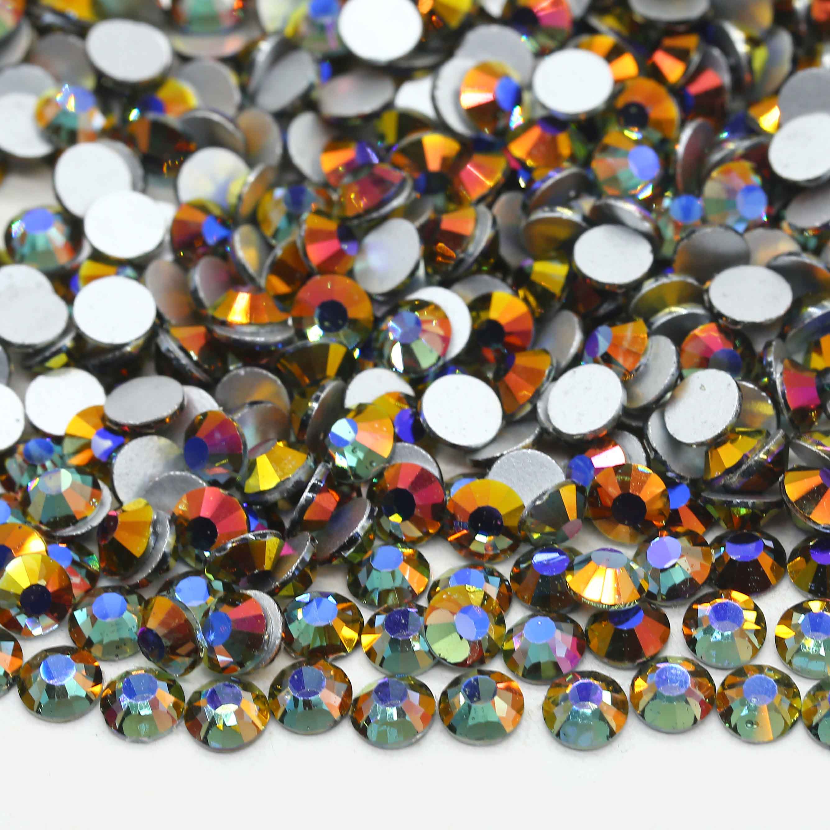 XULIN Rhinestone B141#Mirage Grey Color Wholesale Non Hotfix Flatback Glass  Rhinestone