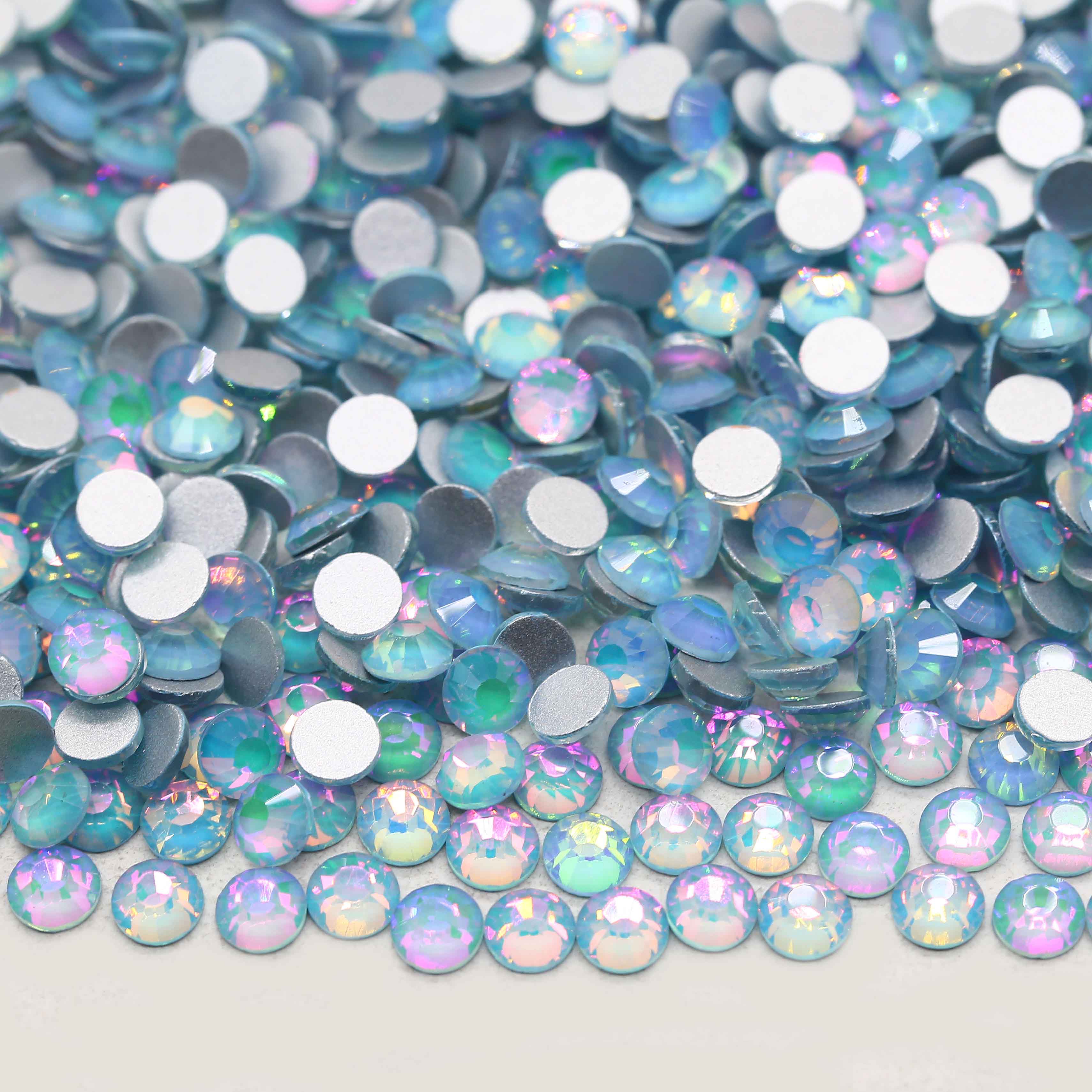 XULIN Rhinestone B128#Shiny Tiffany Wholesale Non Hotfix Flatback Glass Nail Art Rhinestone