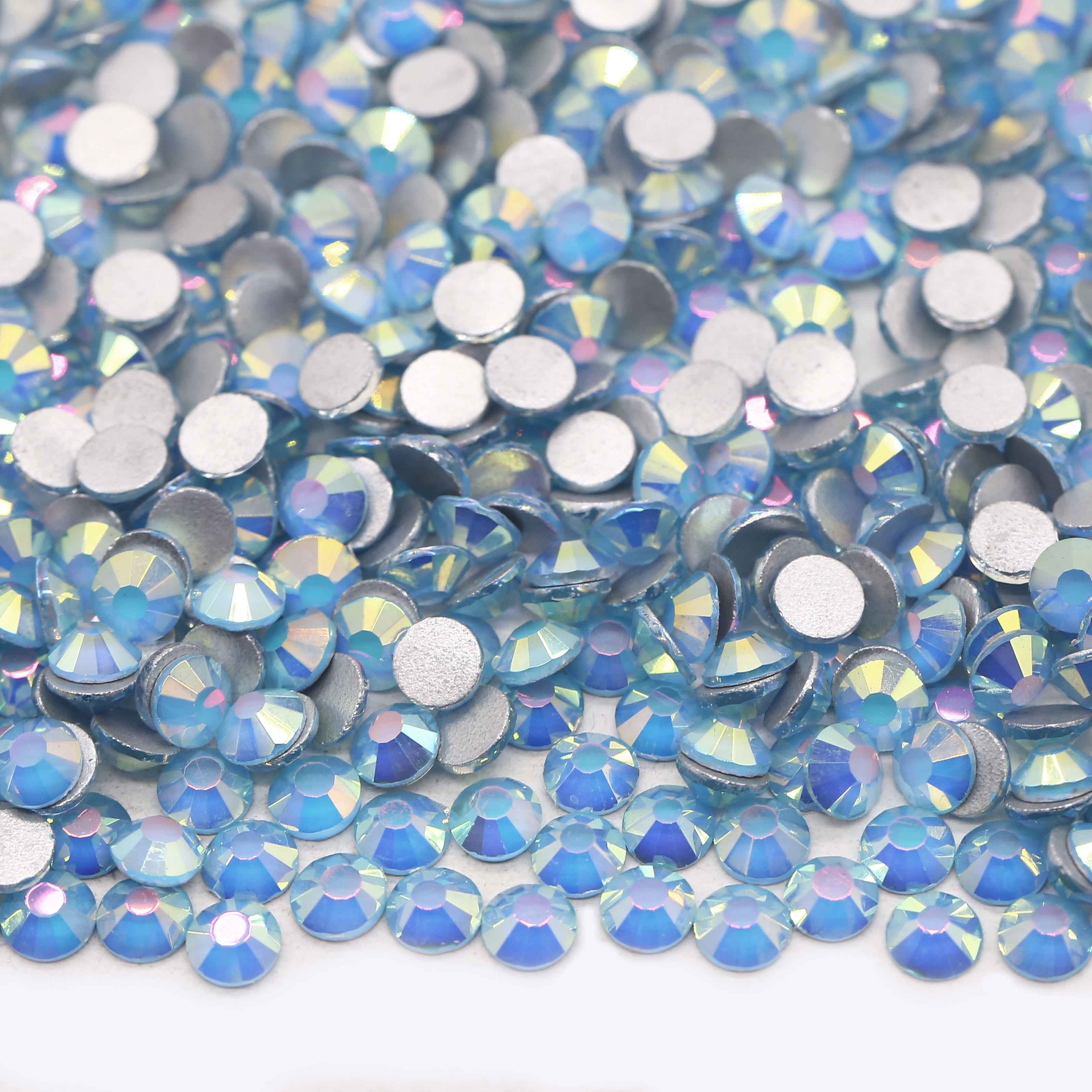 XULIN Rhinestone B115#Mist Soft Blue Wholesale Non Hotfix Flatback Glass Rhinestone