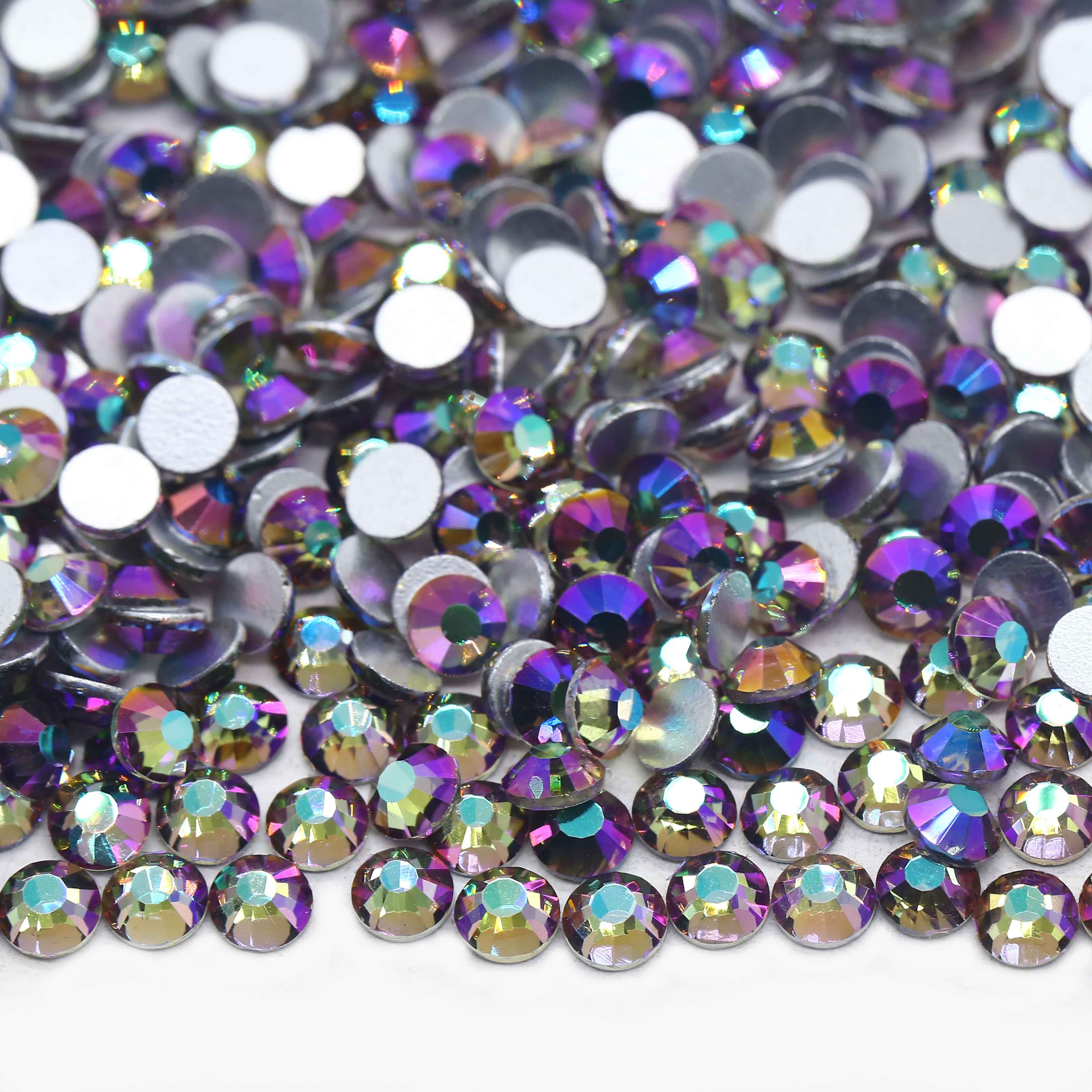 XULIN Rhinestone B117#Heaven Light-2 Wholesale Non Hotfix Flatback Glass Rhinestone