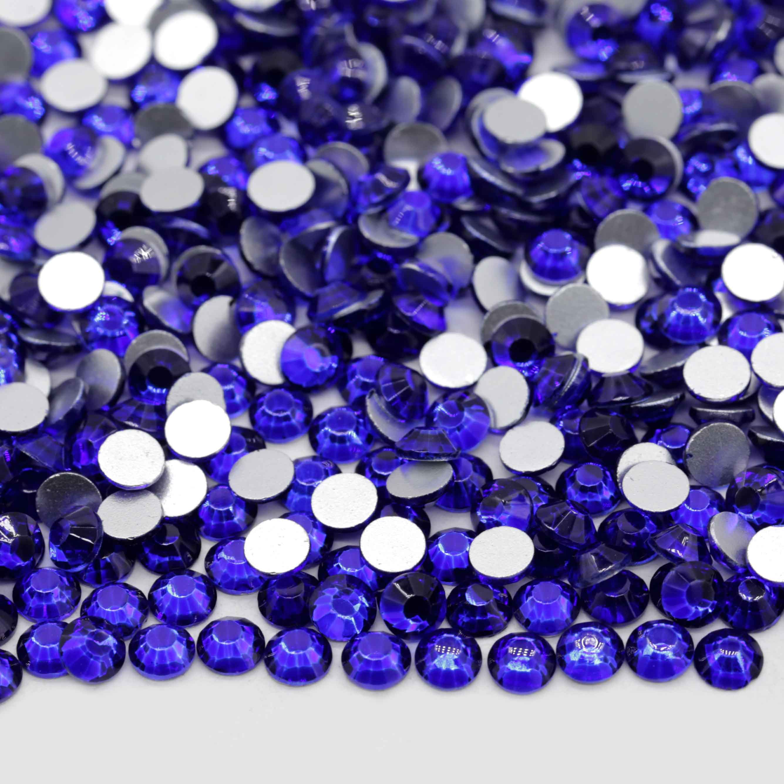 XULIN Rhinestone B101#Cobalt Blue Wholesale Flatback Non Hotfix Glass Rhinestone