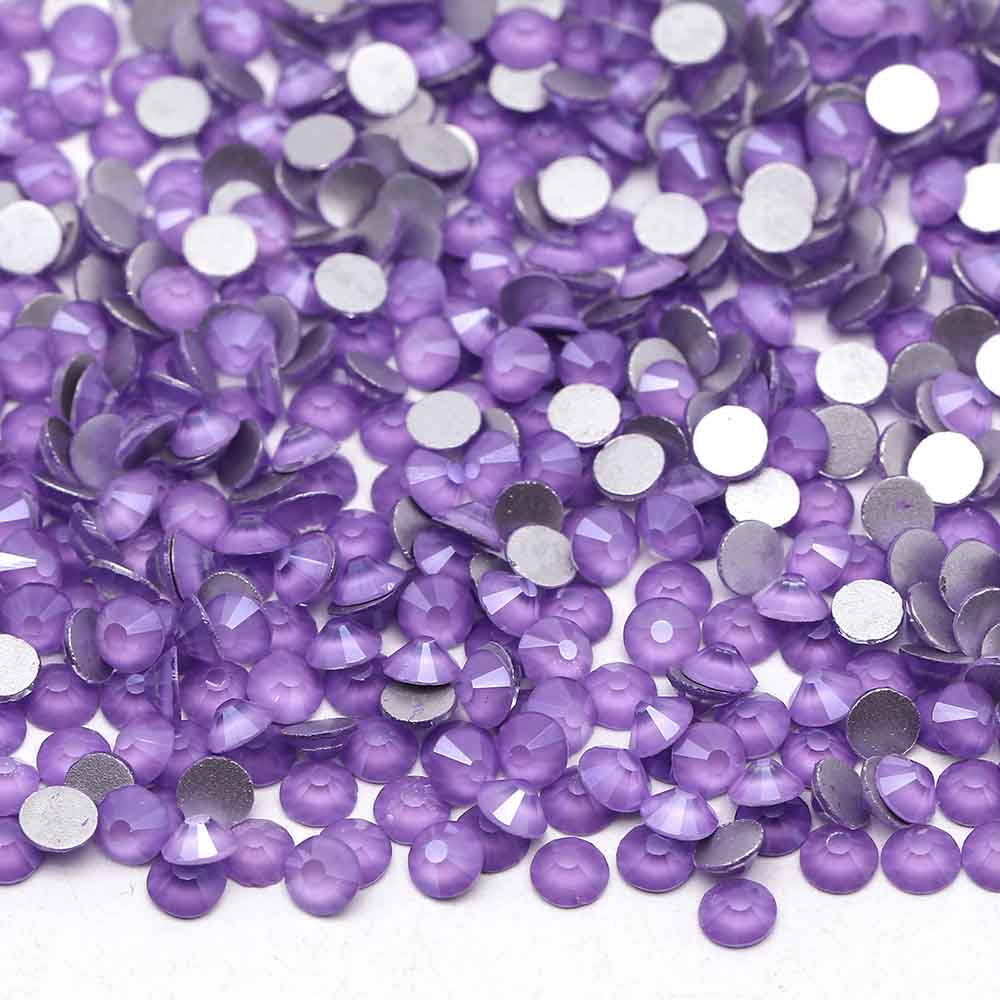 XULIN Rhinestone MC05#Purple Wholesale Flatback Non Hotfix Mocha Glass Rhinestone