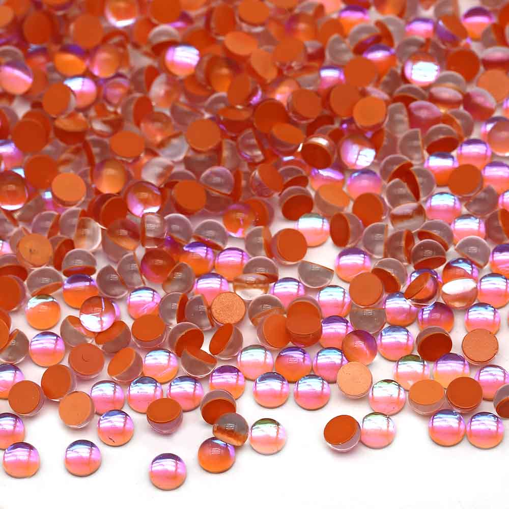 XULIN Rhinestone MT09#Orange Wholesale Flatback Non Hotfix Mermaid's Tear Glass Rhinestone