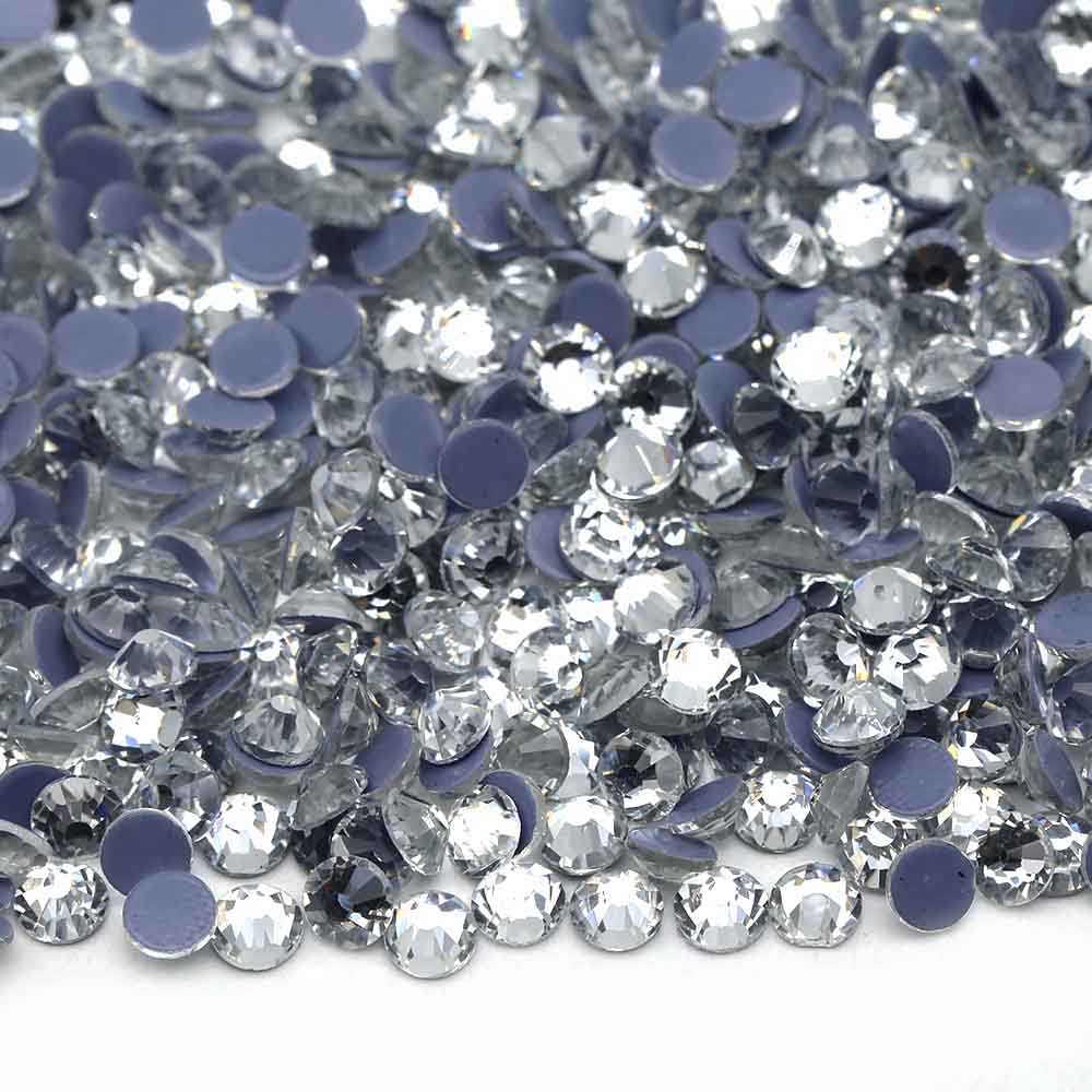 XULIN Rhinestone H02#Crystal Flatback Hotfix Glass Rhinestone