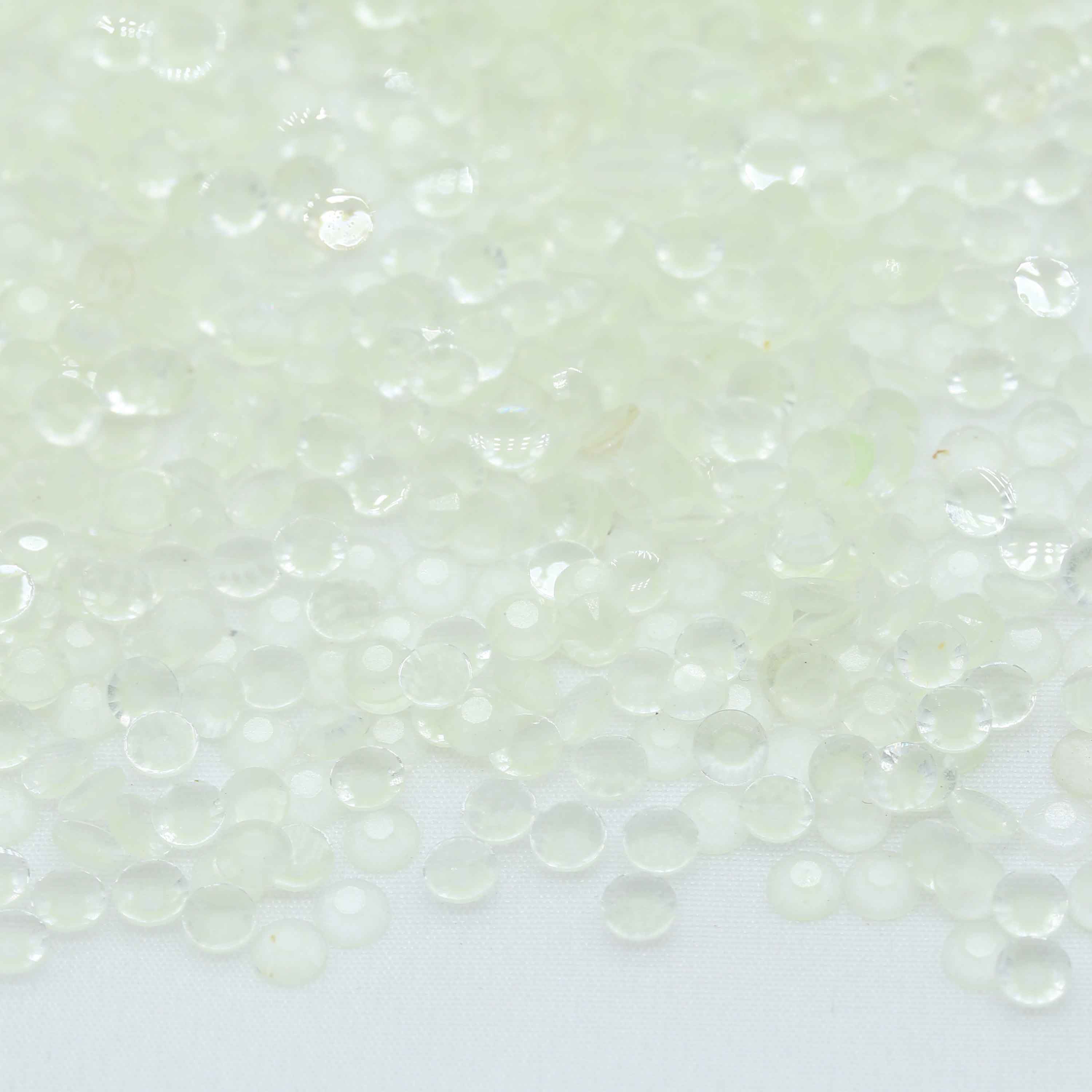 XULIN Rhinestone TL10#Transaprent Color Wholesake Luminous Transparent Bottom Resin Rhinestone