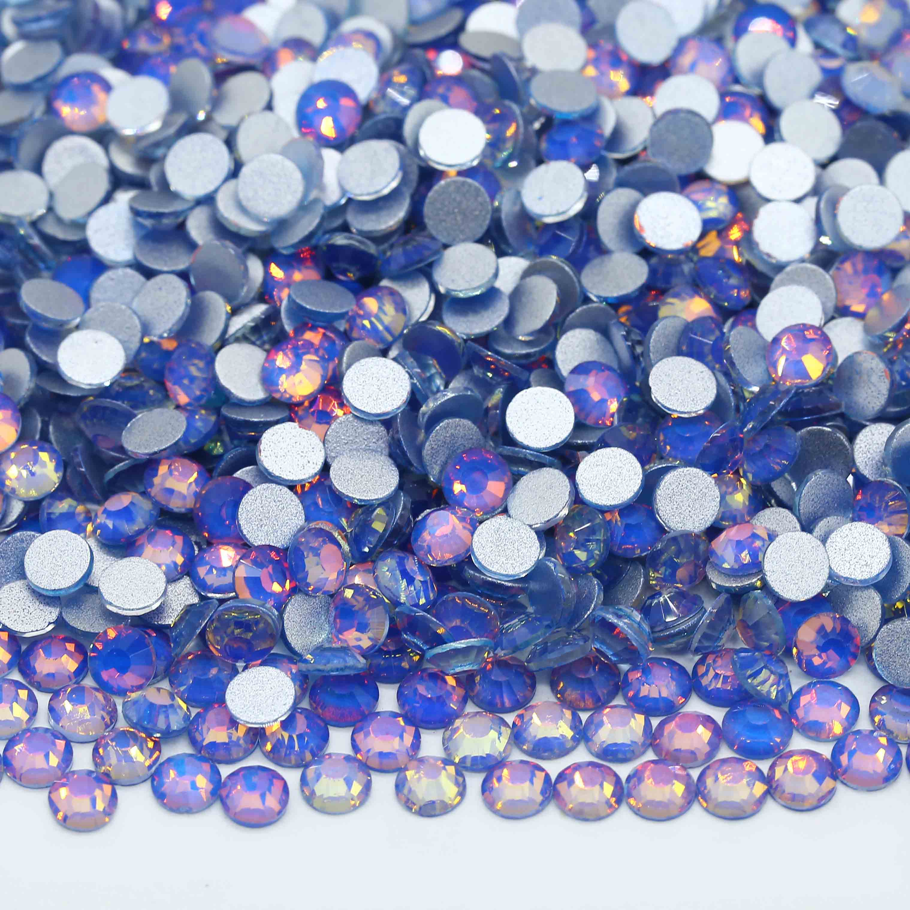 XULIN Rhinestone B169#Shiny Sapphire Color Wholesale Non Hotfix Flatback Glass Rhinestone