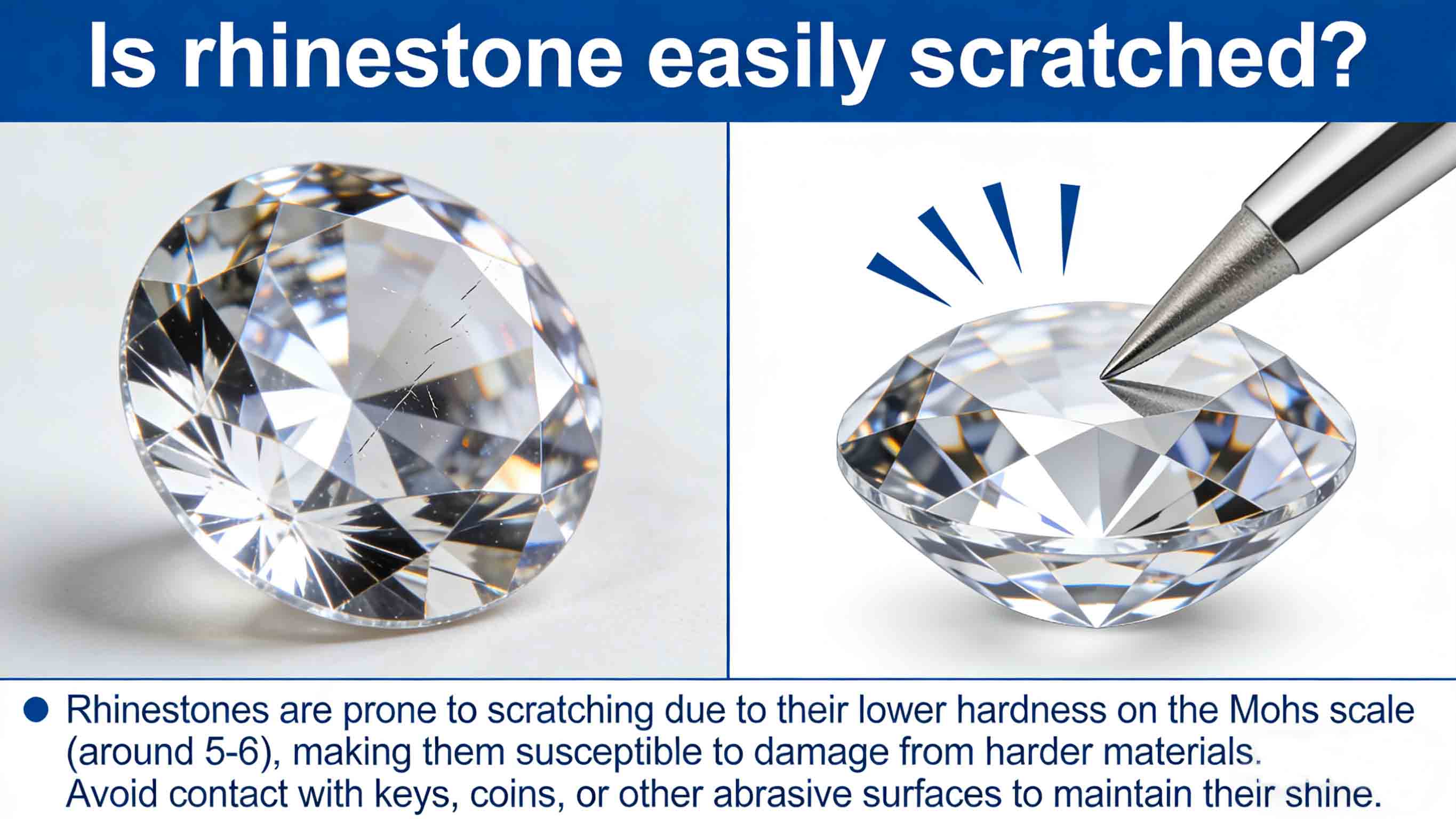 Are Rhinestones Easy to Scratch? A Compl